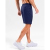 G Gradual Men’s 7″ Athletic Sweat Shorts with Zipper Pockets Soft Elastic Waist Lounge Workout Gym Shorts for Men(Navy Heather)