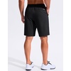 G Gradual Men’s Golf Shorts with 3 Pockets 9″ Lightweight Stretch Quick Dry Casual Dress Work Shorts for Men(Black)