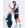 G Gradual Men’s Golf Shorts with 3 Pockets 9″ Lightweight Stretch Quick Dry Casual Dress Work Shorts for Men(Black)