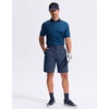 G Gradual Men’s Golf Shorts with 3 Pockets 9″ Lightweight Stretch Quick Dry Casual Dress Work Shorts for Men(Navy)
