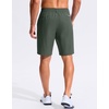 G Gradual Men’s Golf Shorts with 3 Pockets 9″ Lightweight Stretch Quick Dry Casual Dress Work Shorts for Men(Sage)