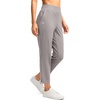 G Gradual Women’s Pants Ankle 7/8 Golf Pants 3 Pockets Stretchy Travel Pants Inner Drawstring for Work Business Casual(Dusty Grey)