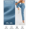 G Gradual Women’s Pants Ankle 7/8 Golf Pants 3 Pockets Stretchy Travel Pants Inner Drawstring for Work Business Casual(Indigo)