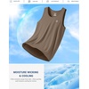 G Gradual Men’s Workout Tank Tops Sleeveless Muscle Shirts Summer UPF 50+ Quick Dry Shirts for Men Athletic Running Gym(Taupe,3XL)