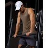 G Gradual Men’s Workout Tank Tops Sleeveless Muscle Shirts Summer UPF 50+ Quick Dry Shirts for Men Athletic Running Gym(Taupe,3XL)