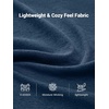 G Gradual Men’s Sweat Casual Shorts Soft Moisture Wicking Athletic Gym Shorts with 3 Pockets for Lounge Workout Running(Heather Cobalt Blue)