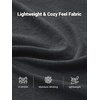 G Gradual Men’s Sweat Casual Shorts Soft Moisture Wicking Athletic Gym Shorts with 3 Pockets for Lounge Workout Running(Heather Dark Black)