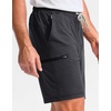 G Gradual Men’s Sweat Casual Shorts Soft Moisture Wicking Athletic Gym Shorts with 3 Pockets for Lounge Workout Running(Heather Dark Black)