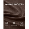 G Gradual Men’s Sweat Casual Shorts Soft Moisture Wicking Athletic Gym Shorts with 3 Pockets for Lounge Workout Running(Heather Dark Brown)