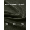 G Gradual Men’s Sweat Casual Shorts Soft Moisture Wicking Athletic Gym Shorts with 3 Pockets for Lounge Workout Running(Heather Dark Green)