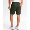 G Gradual Men’s Sweat Casual Shorts Soft Moisture Wicking Athletic Gym Shorts with 3 Pockets for Lounge Workout Running(Heather Dark Green)