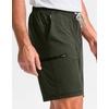 G Gradual Men’s Sweat Casual Shorts Soft Moisture Wicking Athletic Gym Shorts with 3 Pockets for Lounge Workout Running(Heather Dark Green)