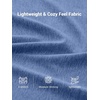 G Gradual Men’s Sweat Casual Shorts Soft Moisture Wicking Athletic Gym Shorts with 3 Pockets for Lounge Workout Running(Heather Haze Blue)