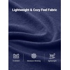 G Gradual Men’s Sweat Casual Shorts Soft Moisture Wicking Athletic Gym Shorts with 3 Pockets for Lounge Workout Running(Heather Navy)