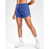 G Gradual Women’s Running Shorts with Mesh Liner 3″ Workout Athletic Shorts for Women with Phone Pockets(Blue)