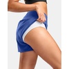 G Gradual Women’s Running Shorts with Mesh Liner 3″ Workout Athletic Shorts for Women with Phone Pockets(Blue)