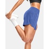 G Gradual Women’s Running Shorts with Mesh Liner 3″ Workout Athletic Shorts for Women with Phone Pockets(Blue)