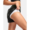 G Gradual Women’s Running Shorts with Mesh Liner 3″ Workout Athletic Shorts for Women with Phone Pockets(Green Camo)