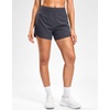 G Gradual Women’s Running Shorts with Mesh Liner 3″ Workout Athletic Shorts for Women with Phone Pockets(Grey)