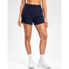G Gradual Women’s Running Shorts with Mesh Liner 3″ Workout Athletic Shorts for Women with Phone Pockets(Navy Blue)