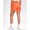 G Gradual Women’s Running Shorts with Mesh Liner 3″ Workout Athletic Shorts for Women with Phone Pockets(Poppy)