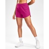 G Gradual Women’s Running Shorts with Mesh Liner 3″ Workout Athletic Shorts for Women with Phone Pockets(Sizzling Pink)