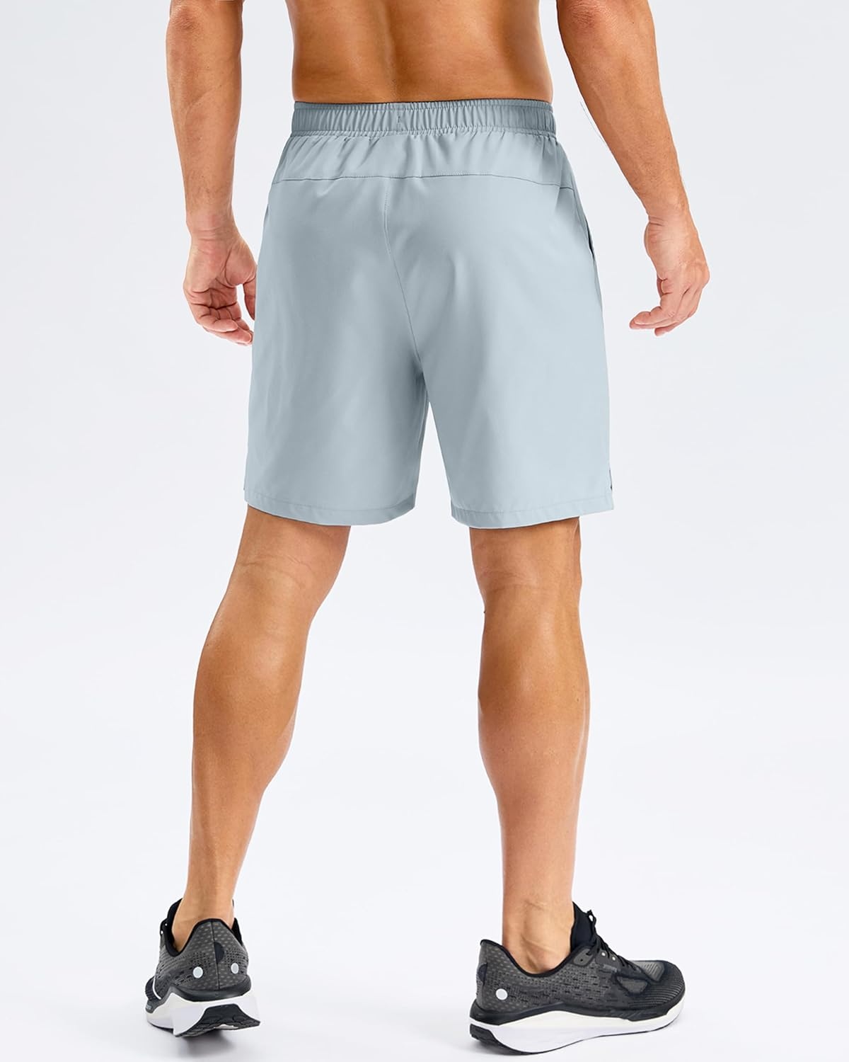 image:imageG Gradual Mens Athletic Running Shorts with Pockets Lightweight Quick Dry 5 7 9 Basketball Workout Gym Shorts for MenLight Grey