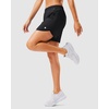 G Gradual 5″/7″ Athletic Running Shorts for Women 2 Zipper Pockets Lightweight Workout Gym Summer Dolphin Shorts with Liner(Black)
