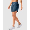 G Gradual 5″/7″ Athletic Running Shorts for Women 2 Zipper Pockets Lightweight Workout Gym Summer Dolphin Shorts with Liner(Blue Grey)