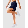 G Gradual 5″/7″ Athletic Running Shorts for Women 2 Zipper Pockets Lightweight Workout Gym Summer Dolphin Shorts with Liner(Navy)