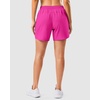 G Gradual 5″/7″ Athletic Running Shorts for Women 2 Zipper Pockets Lightweight Workout Gym Summer Dolphin Shorts with Liner(Rose)