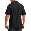 G Gradual Men’s Fishing Shirts with Zipper Pockets UPF 50+ Lightweight Cool Short Sleeve Button Down Shirts for Men Hiking(Black)
