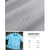 G Gradual Men’s Fishing Shirts with Zipper Pockets UPF 50+ Lightweight Cool Short Sleeve Button Down Shirts for Men Hiking(Cool Grey)