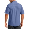 G Gradual Men’s Fishing Shirts with Zipper Pockets UPF 50+ Lightweight Cool Short Sleeve Button Down Shirts for Men Hiking(Dusty Blue)