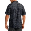 G Gradual Men’s Fishing Shirts with Zipper Pockets UPF 50+ Lightweight Cool Short Sleeve Button Down Shirts for Men Hiking(Grey Camo)