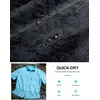 G Gradual Men’s Fishing Shirts with Zipper Pockets UPF 50+ Lightweight Cool Short Sleeve Button Down Shirts for Men Hiking(Grey Camo)