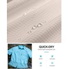 G Gradual Men’s Fishing Shirts with Zipper Pockets UPF 50+ Lightweight Cool Short Sleeve Button Down Shirts for Men Hiking(Khaki)