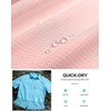 G Gradual Men’s Fishing Shirts with Zipper Pockets UPF 50+ Lightweight Cool Short Sleeve Button Down Shirts for Men Hiking(Light Pink)