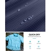 G Gradual Men’s Fishing Shirts with Zipper Pockets UPF 50+ Lightweight Cool Short Sleeve Button Down Shirts for Men Hiking(Navy)