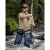 G Gradual Men’s Fishing Shirts with Zipper Pockets UPF 50+ Lightweight Cool Short Sleeve Button Down Shirts for Men Hiking(Sage Green)