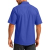 G Gradual Men’s Fishing Shirts with Zipper Pockets UPF 50+ Lightweight Cool Short Sleeve Button Down Shirts for Men Hiking(Sky Vivid Blue)