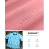 G Gradual Men’s Fishing Shirts with Zipper Pockets UPF 50+ Lightweight Cool Short Sleeve Button Down Shirts for Men Hiking(Sorbet)