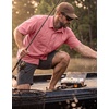 G Gradual Men’s Fishing Shirts with Zipper Pockets UPF 50+ Lightweight Cool Short Sleeve Button Down Shirts for Men Hiking(Sorbet)