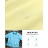 G Gradual Men’s Fishing Shirts with Zipper Pockets UPF 50+ Lightweight Cool Short Sleeve Button Down Shirts for Men Hiking(Sunlit)
