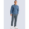 G Gradual Men’s Golf Pants 30″/32″/34″ Stretch Work Dress Pants Lightweight Casual Slacks with Zipper Pockets(Dusty Blue)