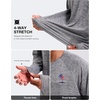 Men’s Sun Protection Shirts UPF 50+ Rash Guard for Men Swim Long Sleeve Hiking Fishing Athletic Workout Shirt(Coconut Tree)