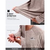 Men’s Sun Protection Shirts UPF 50+ Rash Guard for Men Swim Long Sleeve Hiking Fishing Athletic Workout Shirt(Peak a)