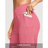 G Gradual Women’s 14″ Bermuda Long Shorts Knee Length High Waisted Athletic Shorts with Pockets Stretch Casual Summer Walking(Briar Rose)