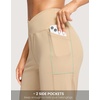 G Gradual Women’s 14″ Bermuda Long Shorts Knee Length High Waisted Athletic Shorts with Pockets Stretch Casual Summer Walking(Khaki)
