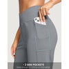 G Gradual Women’s 14″ Bermuda Long Shorts Knee Length High Waisted Athletic Shorts with Pockets Stretch Casual Summer Walking(Light Grey)